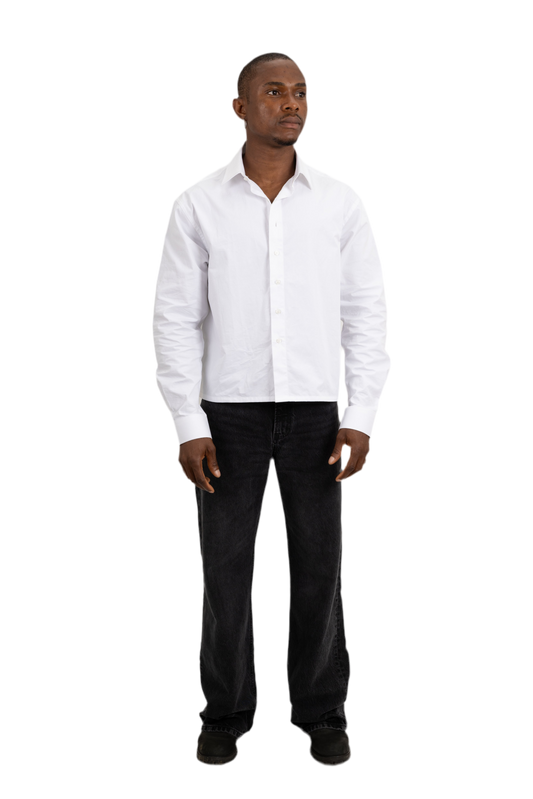 striped shirt white
